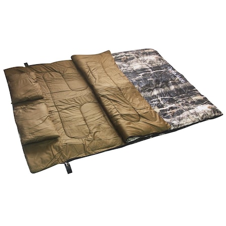 Serenelife Real Tree Double Sleeping Bag SLSBRT